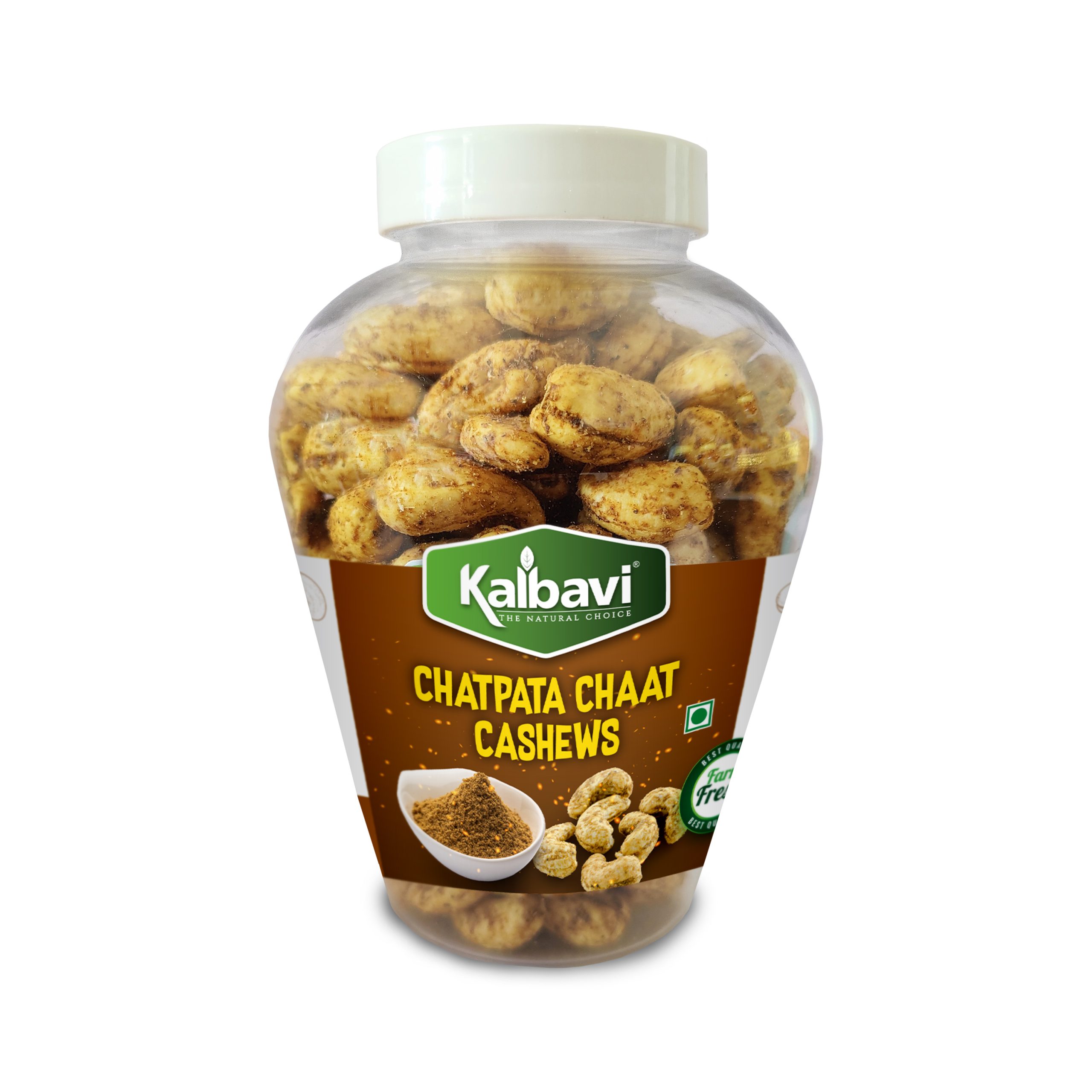 Flavoured Cashew Nuts Chatpata Chaat 250 gms