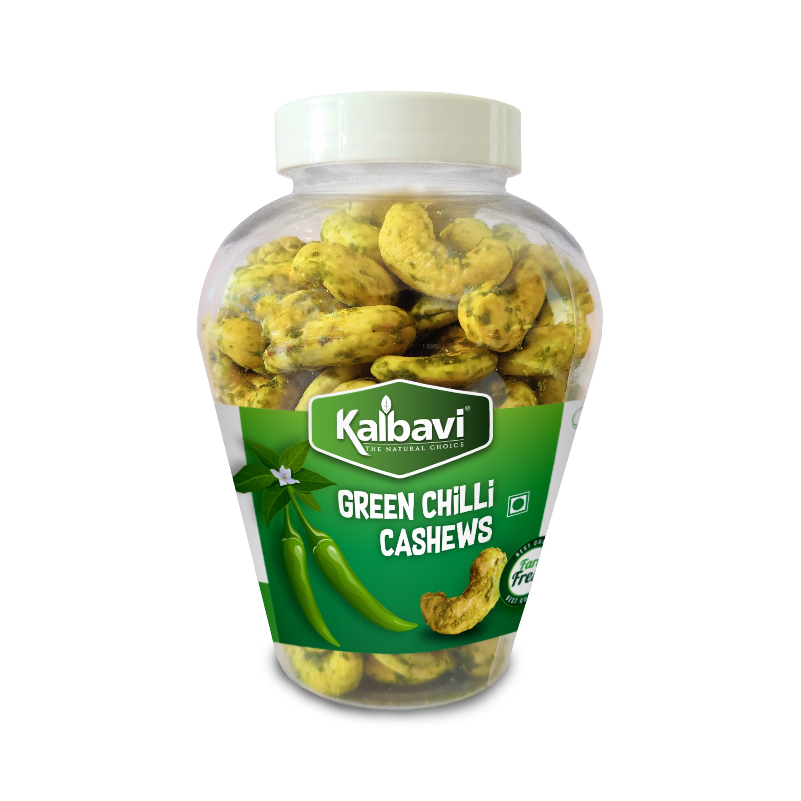 Flavoured Cashew Nuts Green Chilly 250 gms