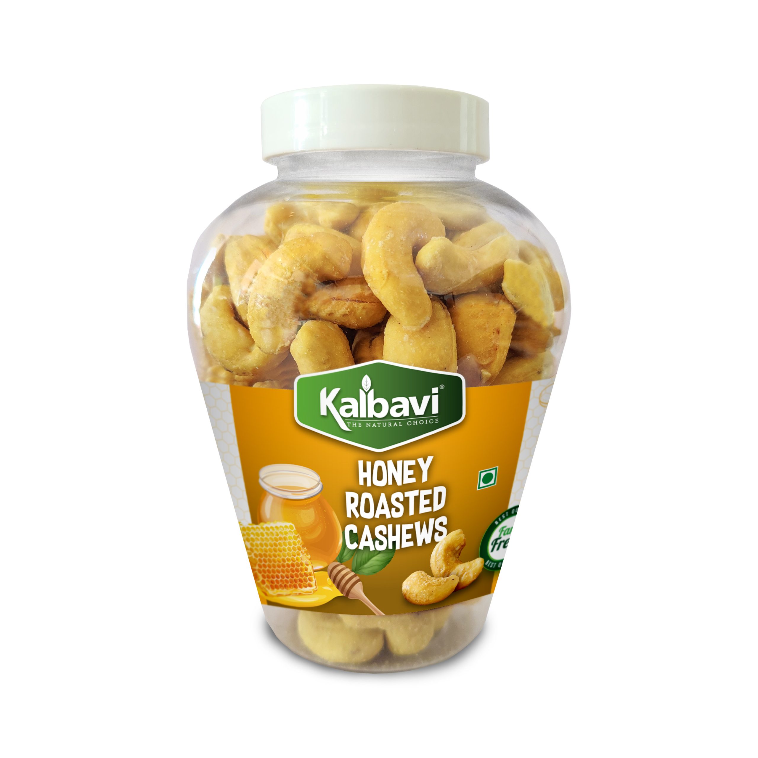 Flavoured Cashew Nuts Honey Roasted 250 gms
