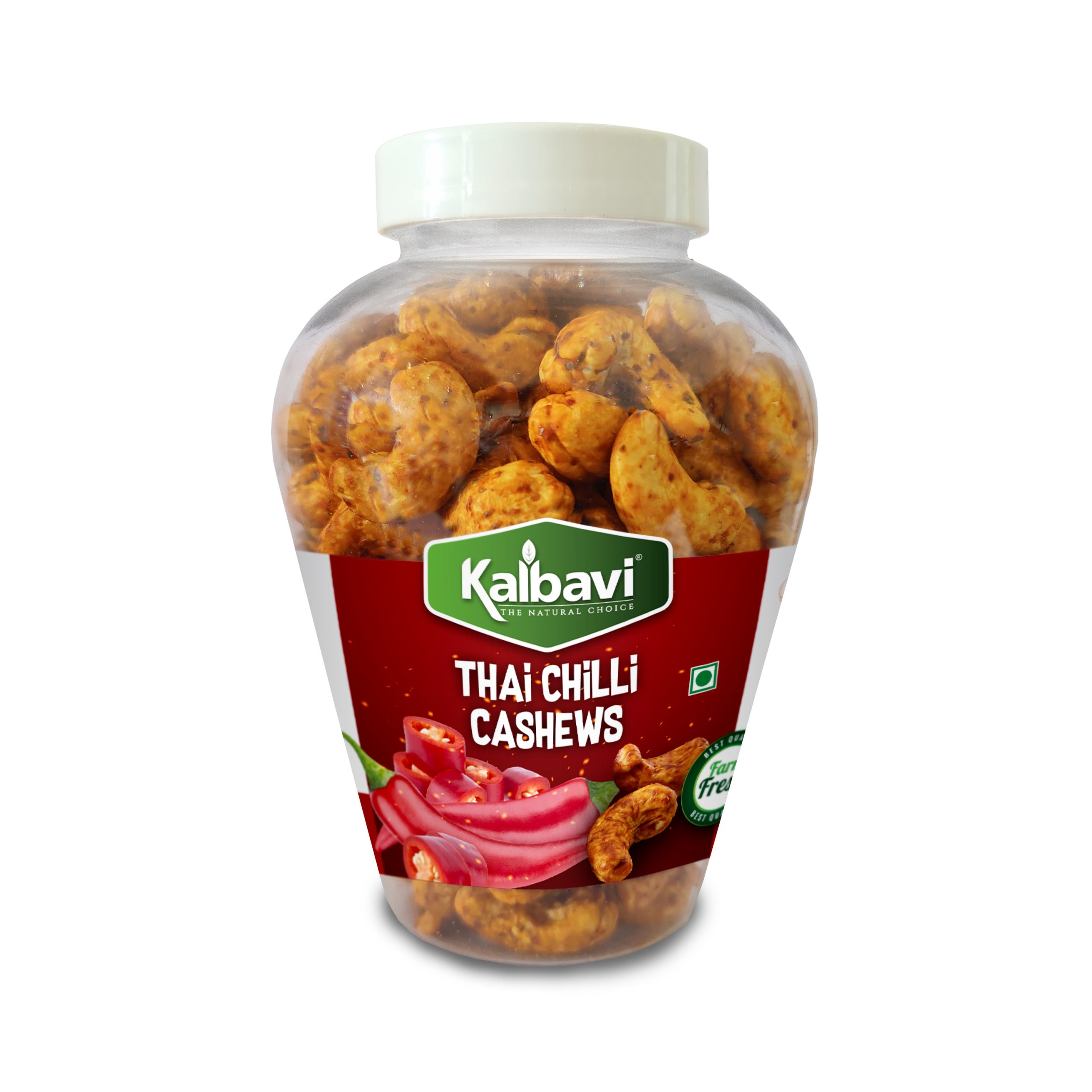 Flavoured Cashew nuts Thai Chilli 250 gms