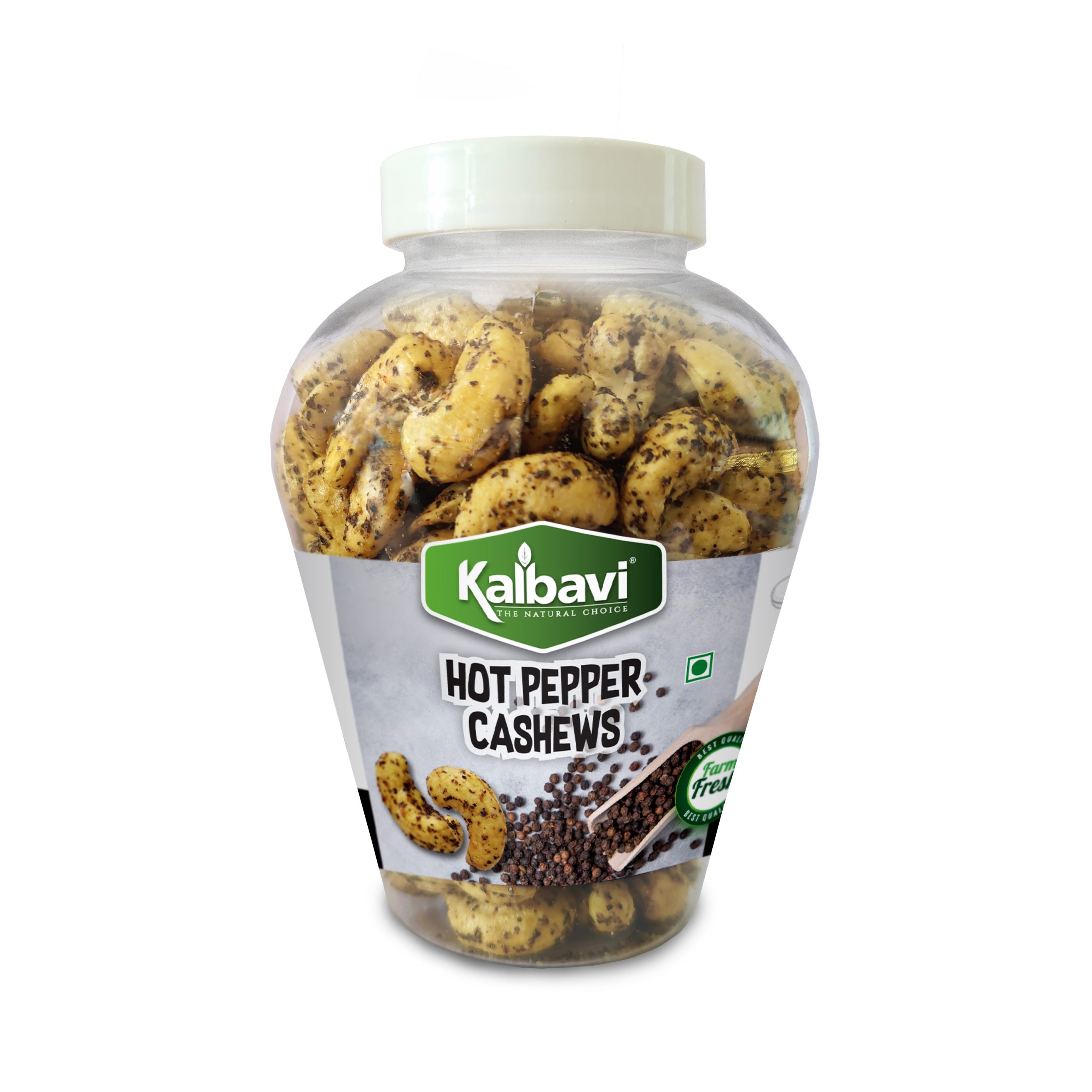 Flavoured Cashew Nuts Hot Pepper 250 gms