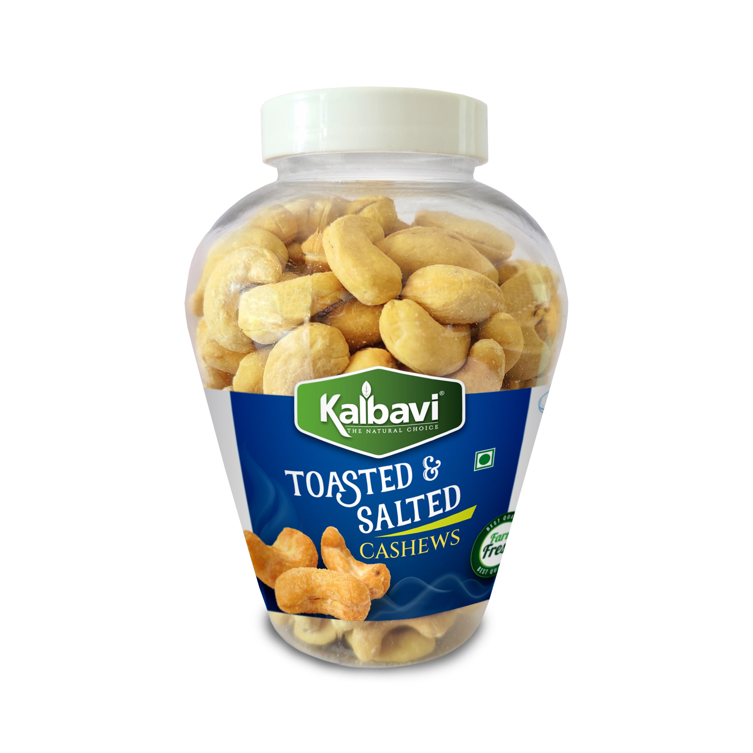 Flavoured Cashew Nuts Roasted & Salted 250 gms
